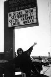 Lorin Grean  under in store sign